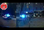 Polski policjant bez litości dla uciekiniera z BMW. Skuty w kajdanki dzień przed świętami